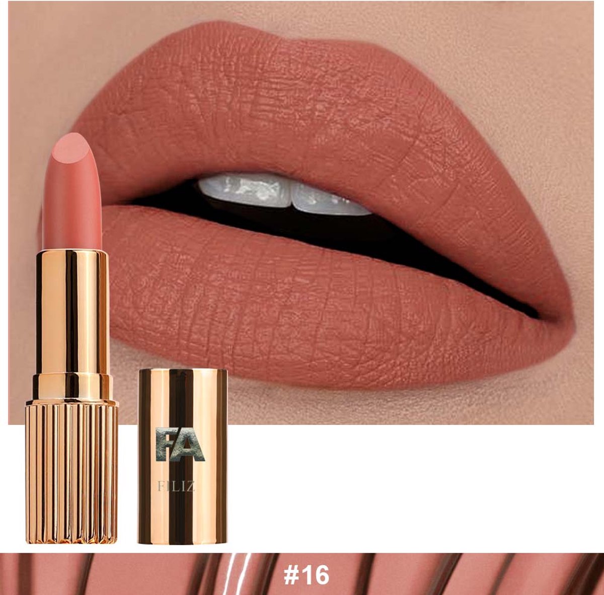 FILIZ LIPSTICK ORANGE TERRACOTTA