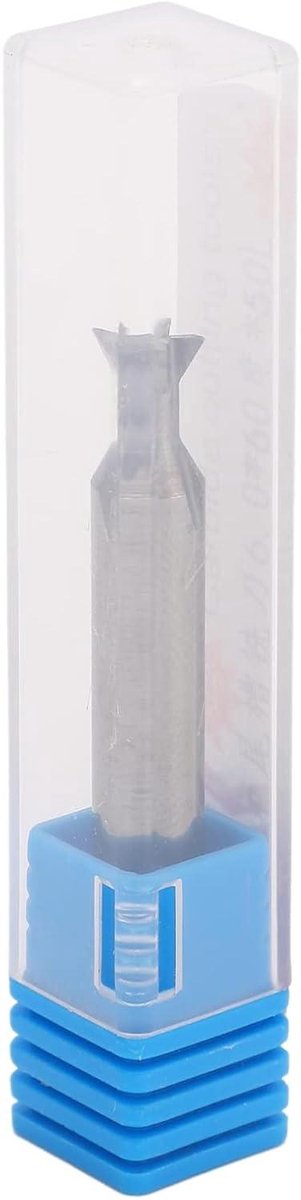 Cosensi - Carbide Zwaluwstaartfrees 6 Mm Schacht Universeel Frees 50 Mm - Snel Boren - 4 Groeven