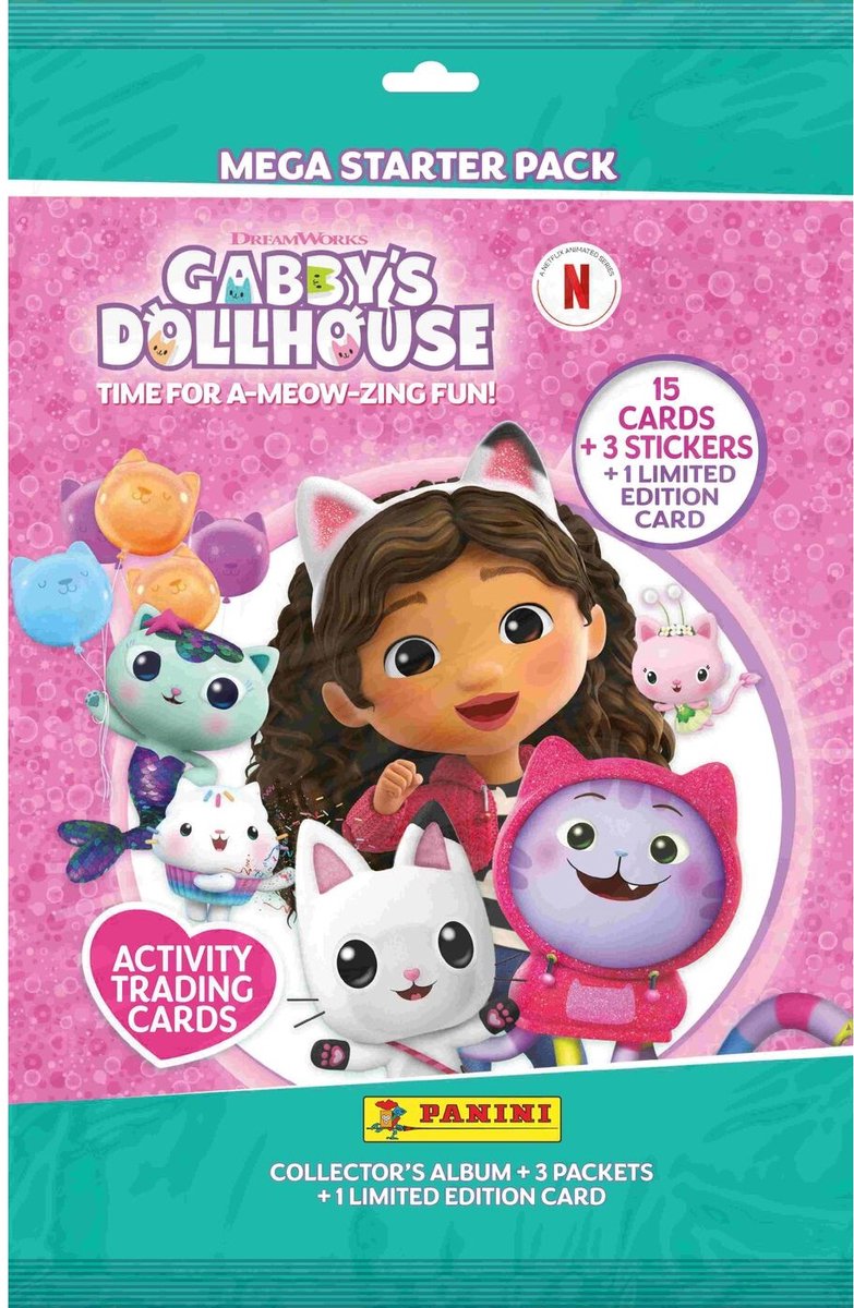 PANINI Gabbys Dollhouse Panini Gabby's Dollhouse Starter Pack