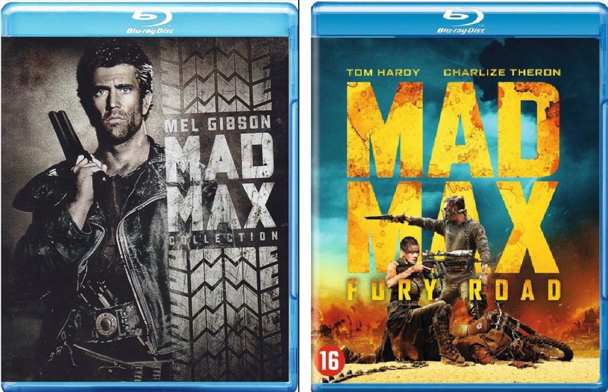 Mad Max collection: Mad max 1 - 2: The Road Warrior - 3 Beyond Thunderdom - 4 fury road