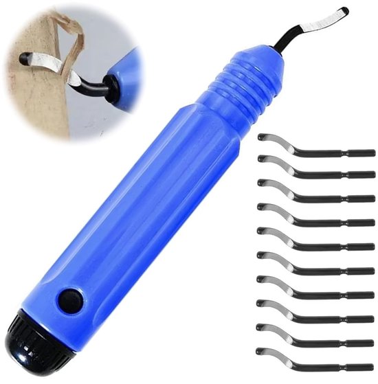 Deburring Tools - Hand Deburger - Deburrer - 10 Replacement Blades ...