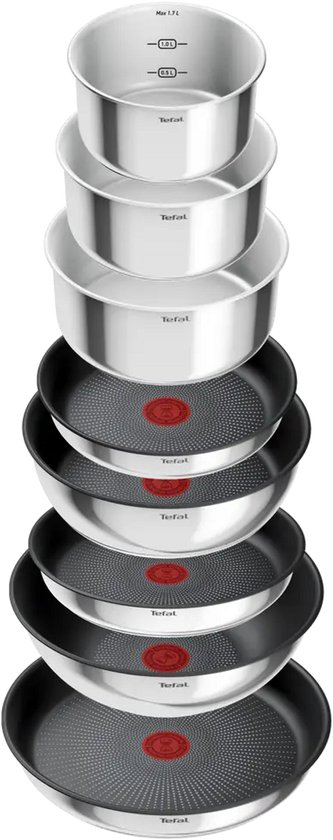 Tefal Ingenio L897SK04 lot de casseroles 20 pièce(s)