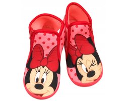 Minnie Mouse sloffen voor kinderen - rood-roze