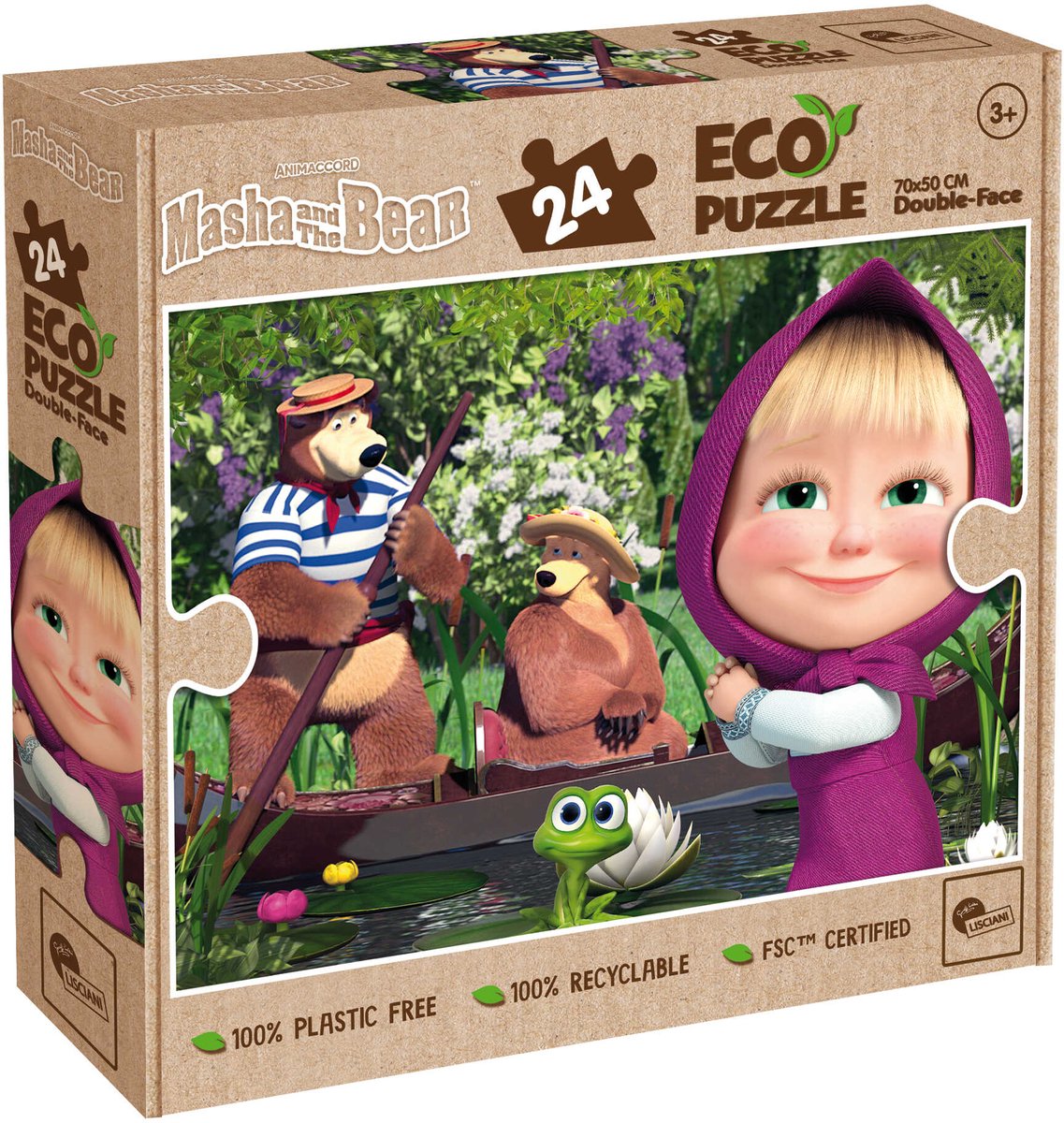 Lisciani - Masha - eco puzzel - 24 stukjes