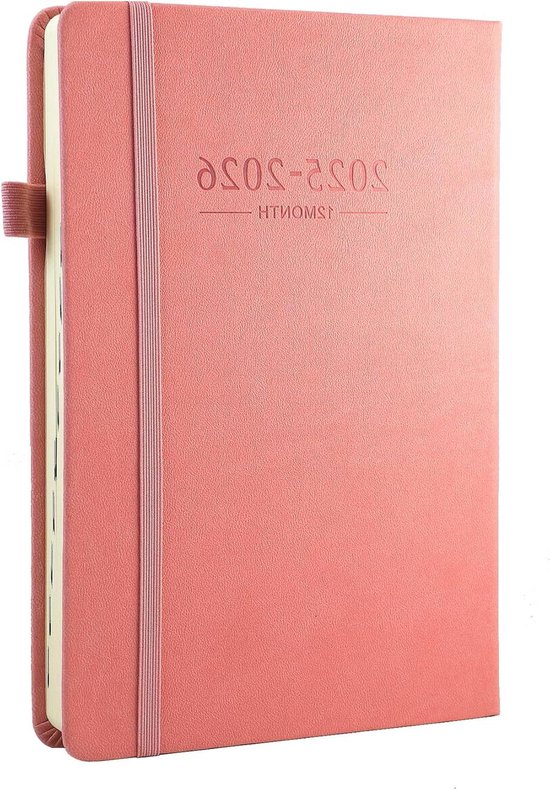 Dagboek A5 2025-2026 - Organiseer je leven met maandelijkse tabbladen