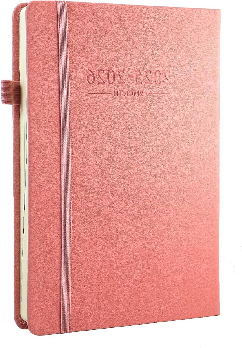 CSGoods - Dagboek 2025-2026 A5 planner met maandelijkse tabbladen en bladwijzers