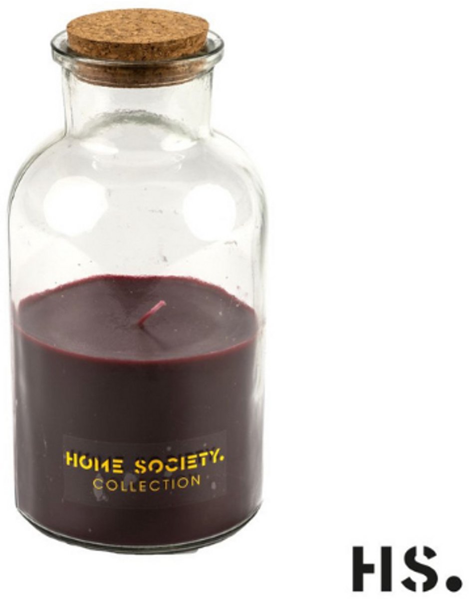 Home Society Jar Lisse Dark Red s