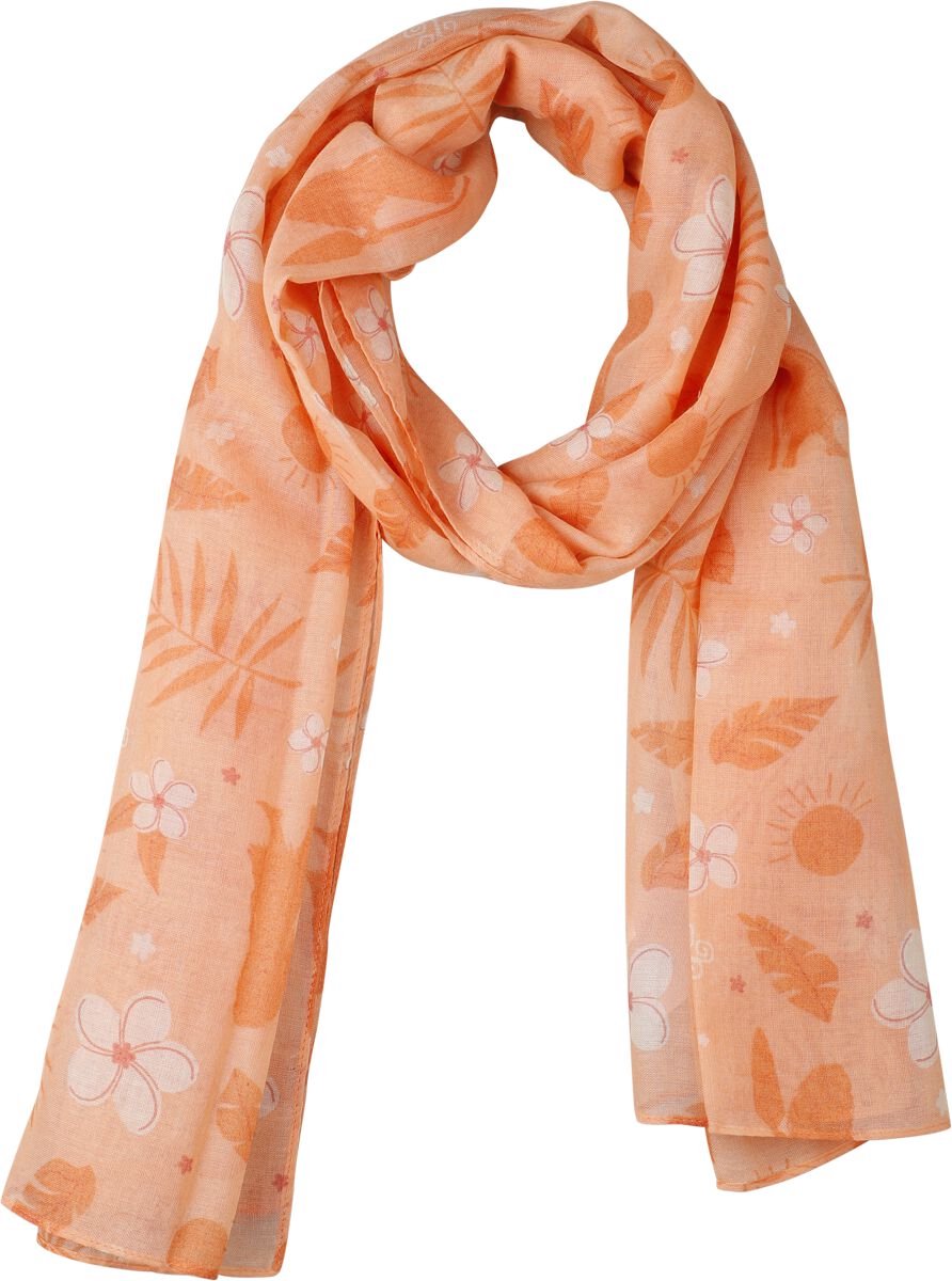 Vaiana Flowers Unisex Doek - oranje - Standard