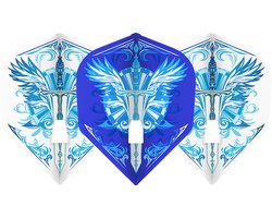 L-Style Champagne Flight L3 Shape Tetsuya Fujiwara Mix - Dart Flights