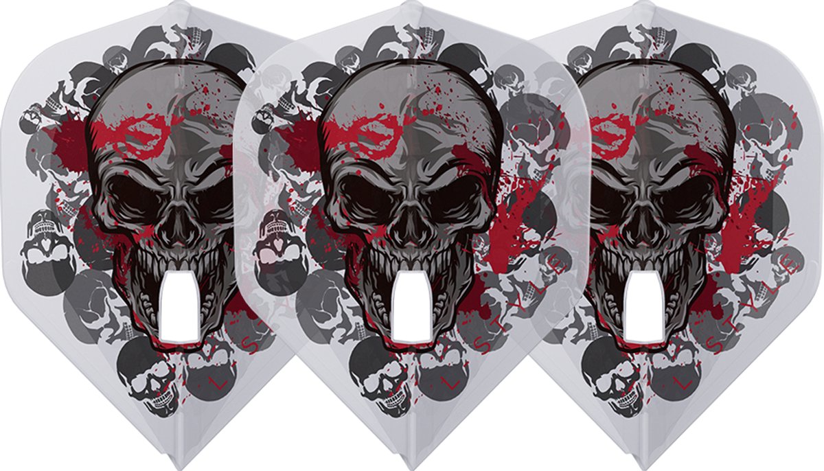 L-Style Champagne Flight L1 Standard Ryan Searle V2 Clear - Dart Flights
