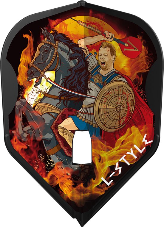 L-Style L3 Pro Alexander Merkx Black - Dart Flights van L-Style — afbeelding 3