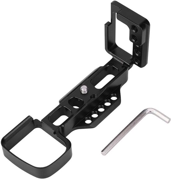 Camera L-Bracket - L-Shaped Handle - Multihole Aluminum - Quick Release ...