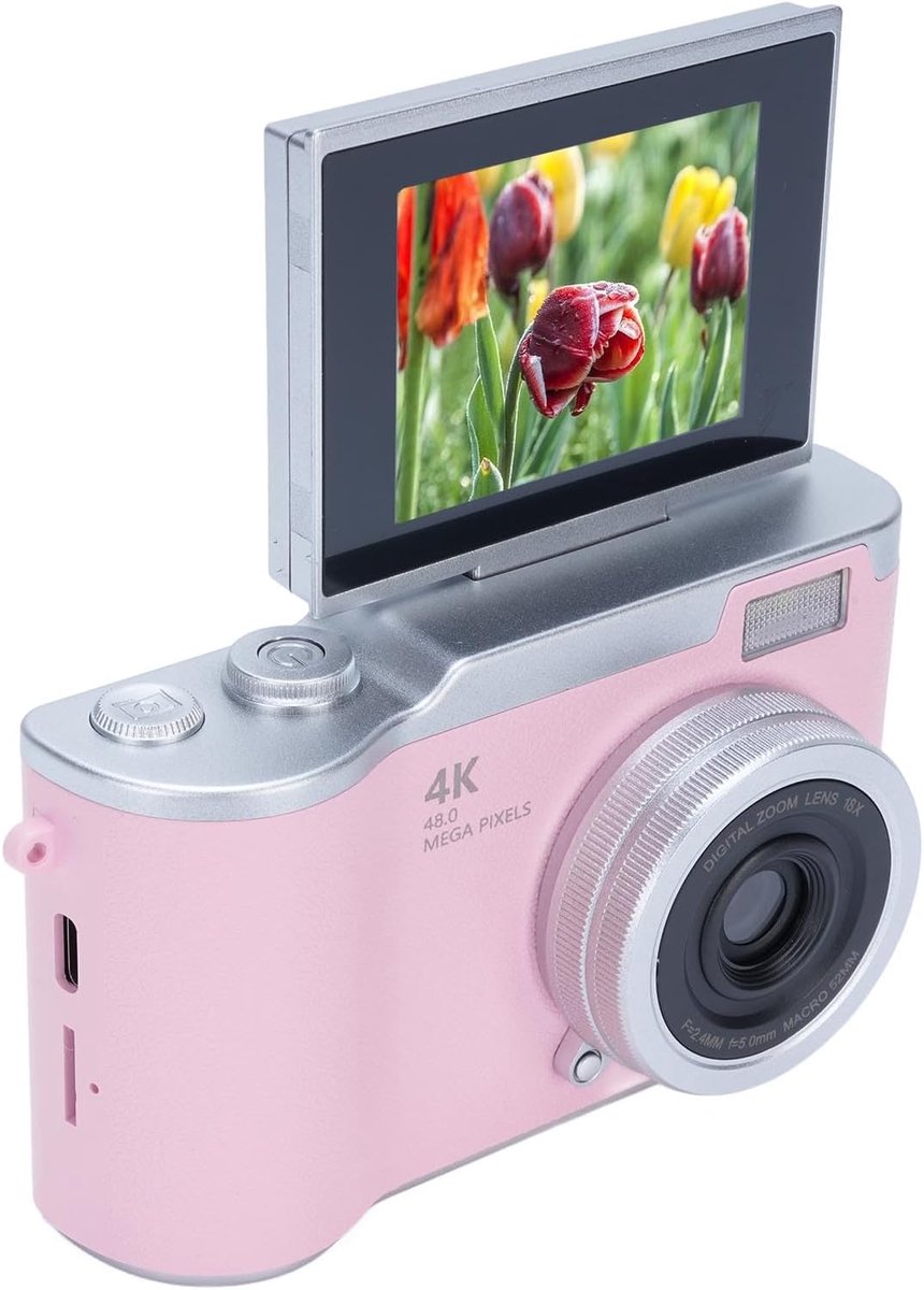 Digitale Fotografie Camera - 1080p - 48mp - 2.4 Inch HD Display - 8x Elektronische Zoom - Videocamera voor Buitenfotografie