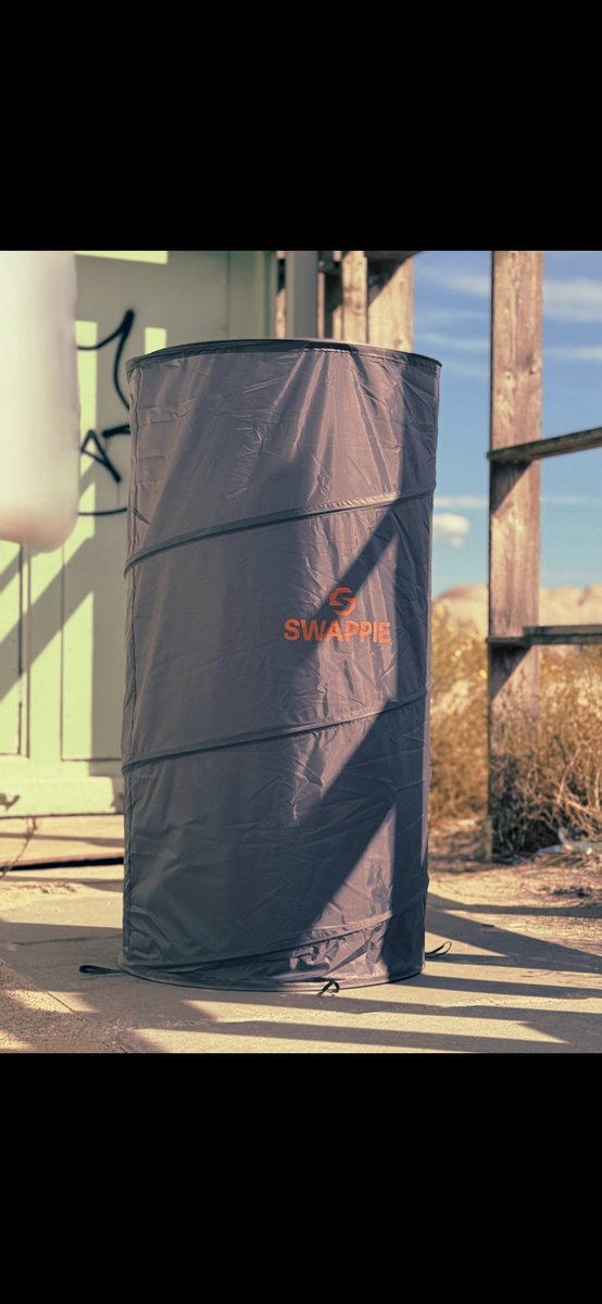 SWAPPIE - Mobiele Omkleedruimte - Pop-up Tent - 1-persoons - Blauw - Waterdicht van SWAPPIE — afbeelding 4