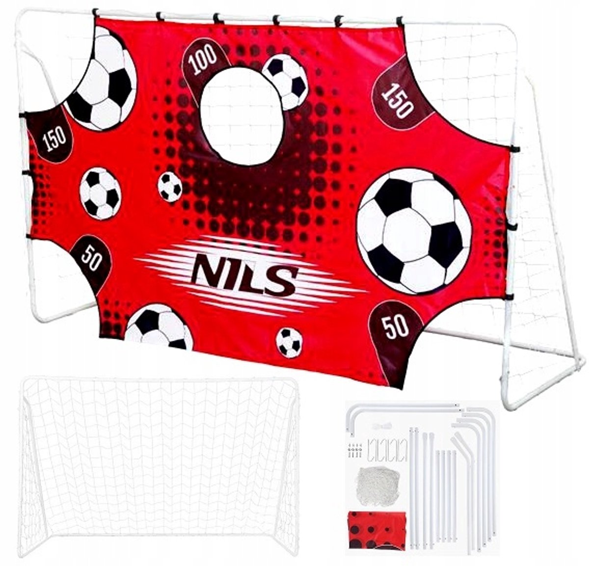 Nils Voetbaldoel met Schietpaneel 240x150cm - BR240P