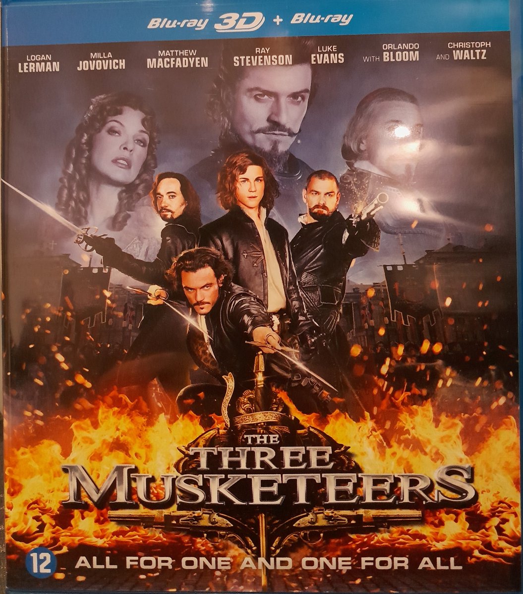 The Three Musketeers (2011) (3D+2D Blu-ray)