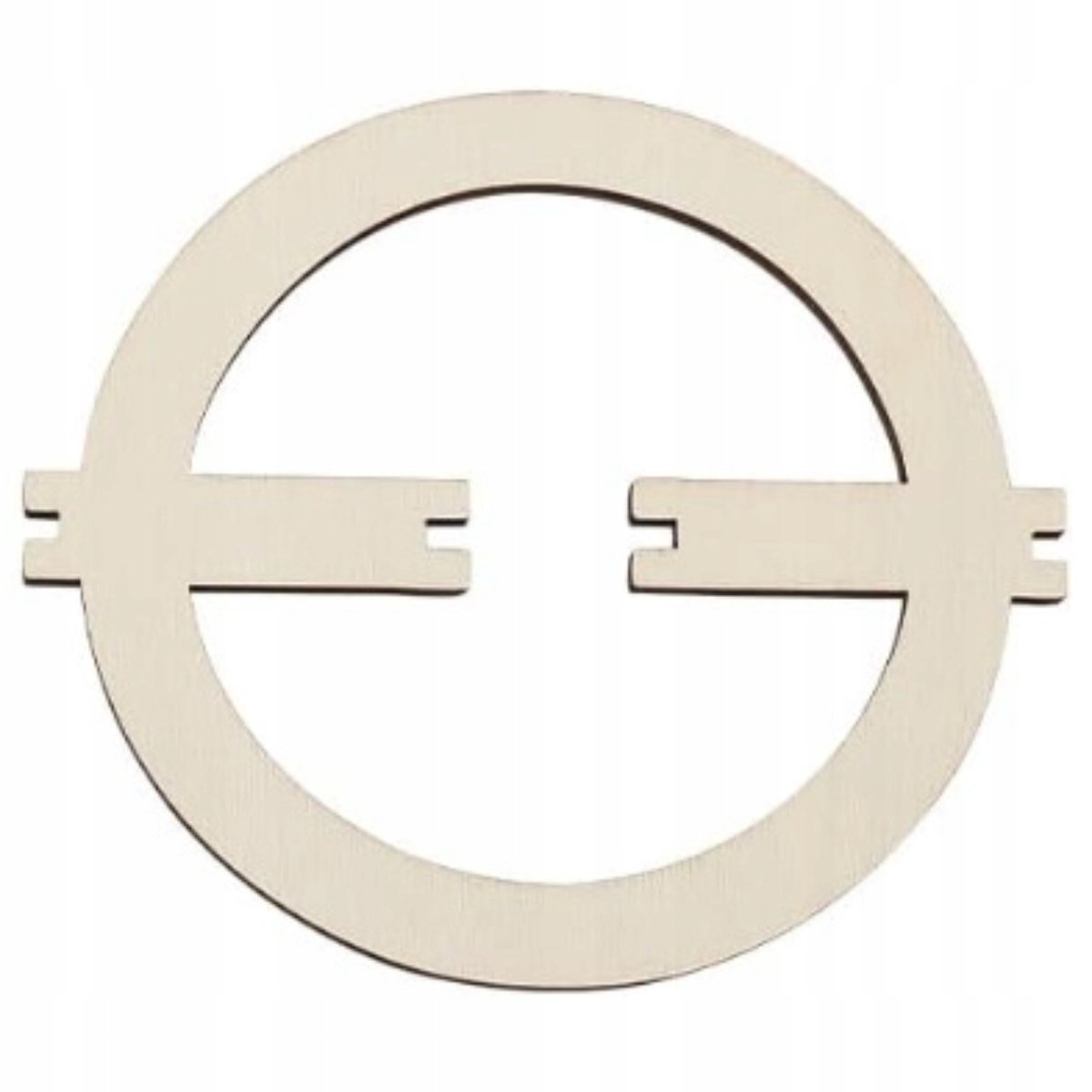 Houten Dubbele Wickhouder voor Kaarsen - 9,8 cm DIY