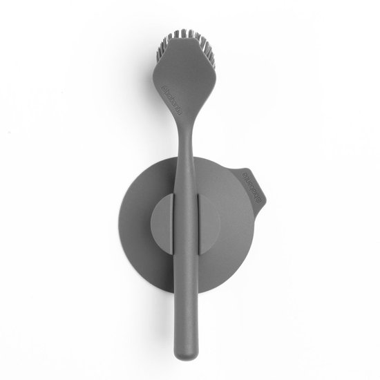 Brabantia SinkSide brosse à vaisselle avec ventouse - Dark Grey