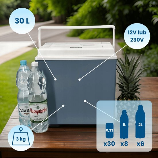 ICEGO Kami 30L Coelbox 12V/230V - Auto Ideaal Ideaal, Camper & Boot van KAMAI — afbeelding 2