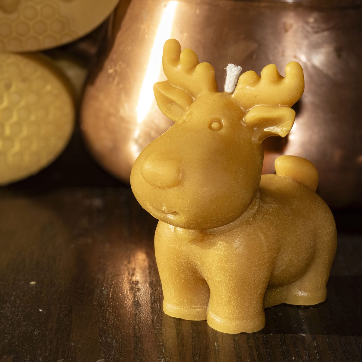 Bijenwaskaars blije eland