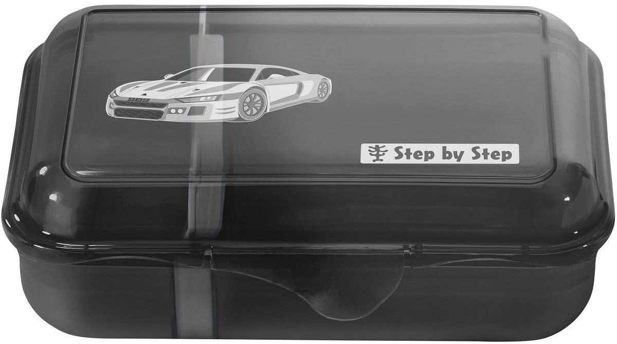Lunchbox Step by Step plastic Sports Car Mick
