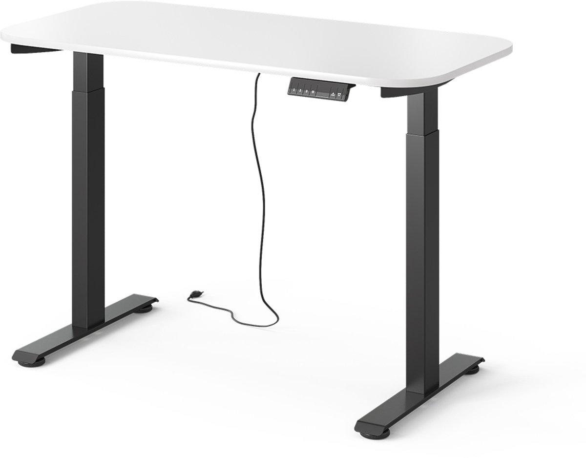Vicco Elevate Bureau – 120 x 60 cm 2 motoren Zwart/wit