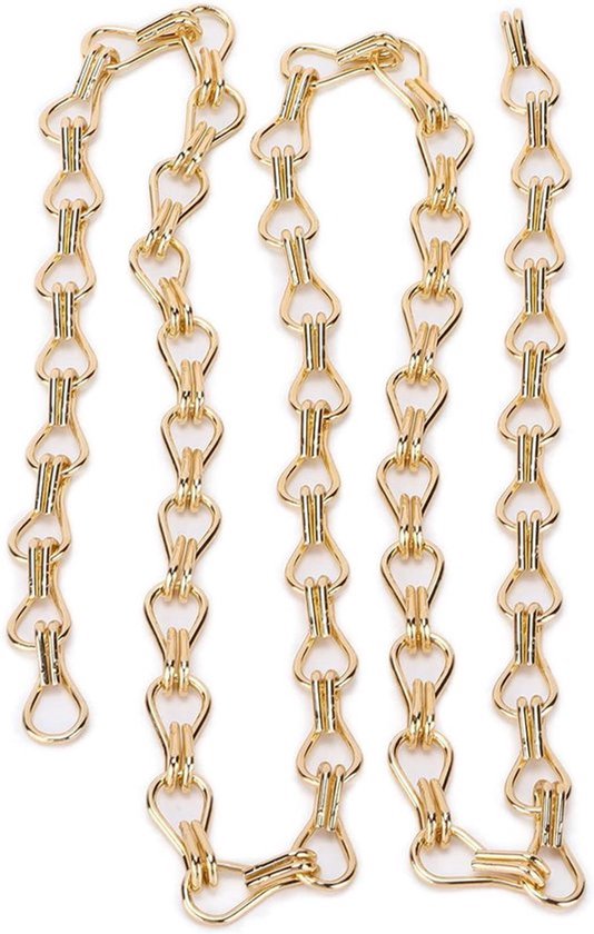 Love Three ketting I Gouden ketting met drie harten - Famous Store