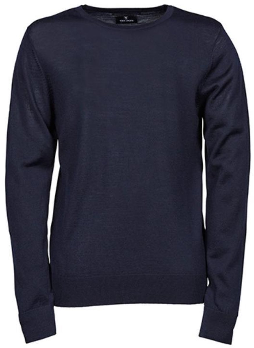 Tee Jays - Crew Neck Pullover Sweater - Navy maat L
