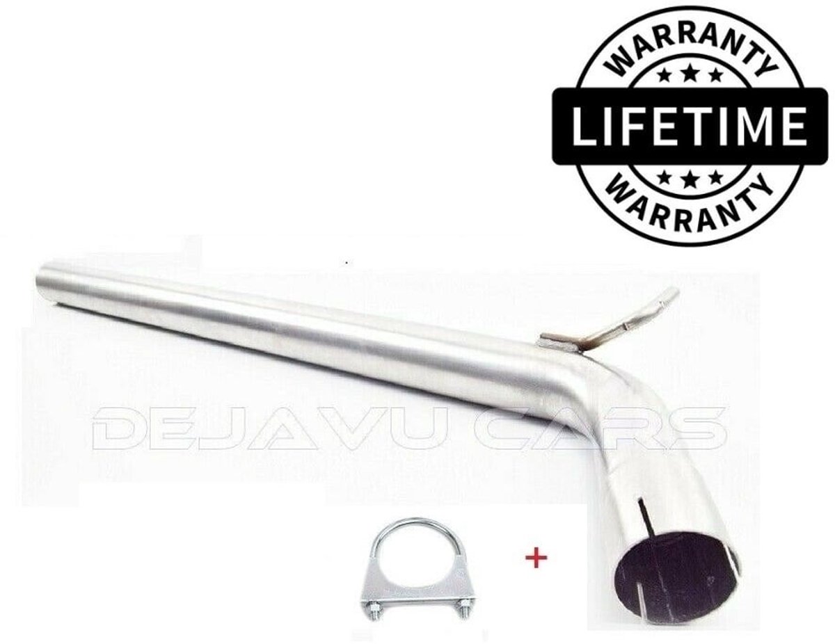 Middendemper Vervanger Resonator Delete Uitlaat Midden demper vervanger Sport Geluid voor Volkswagen Golf 7 1.4 TSI 122pk Hatchback