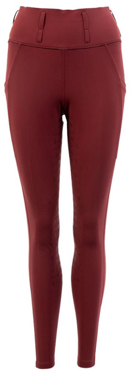 BR CLX RIJLEGGING FULLGRIP Donkerrood