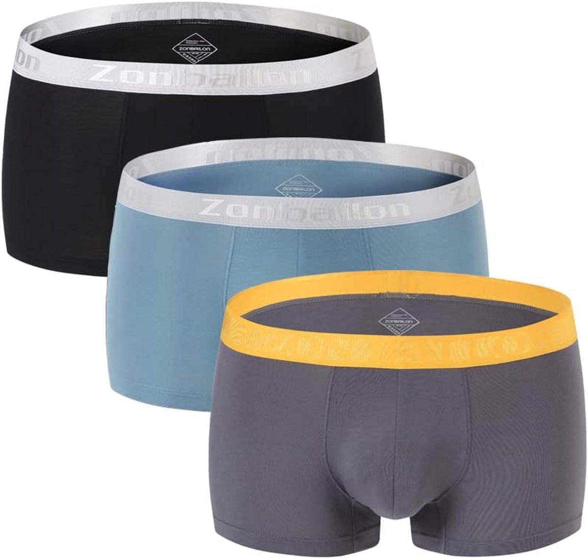 Heren Boxershorts Korte Pijpen Gebogen Pasvorm IJszijde Slips M L XL 2XL 3XL