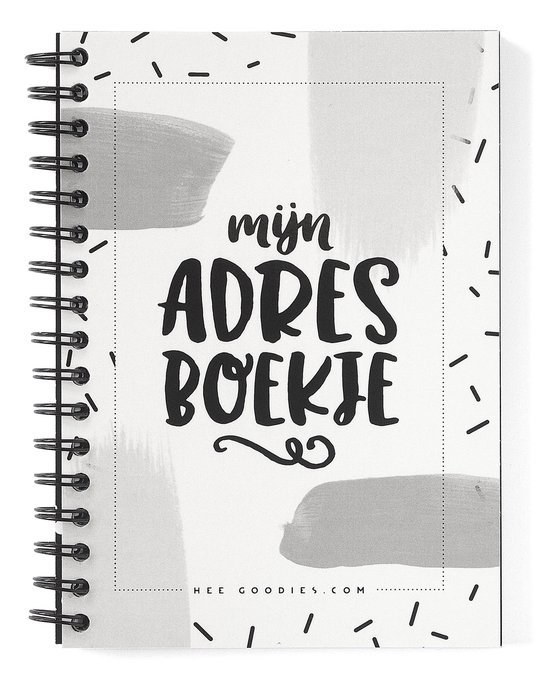 Carnet d'adresses avec alphabet A6 carnet d'adresses noir et blanc petit carnet de mots de passe carnet de mots de passe