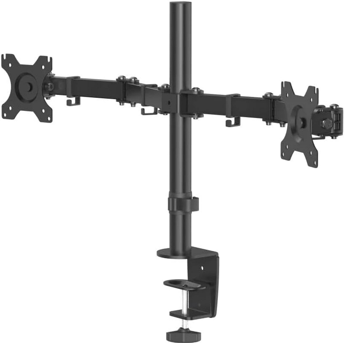 Ergonomische bureausteun voor 32 inch flatscreen - 360° roteerbaar met kabelmanagement