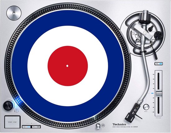 Slipmats Slipmat vilt voor elke 12 LP DJ vinyl draaitafel platenspeler aangepaste afbeelding - 8 Ball
