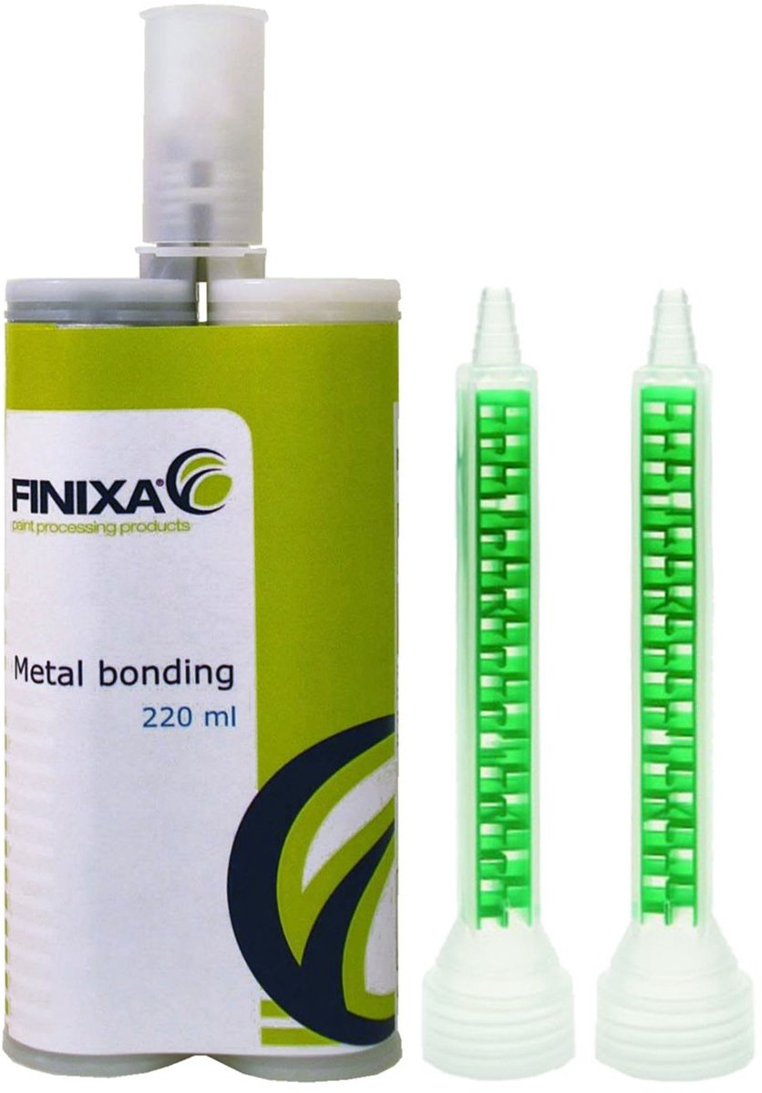 FINIXA 2K Epoxy Metaallijm 220ml - Zwart