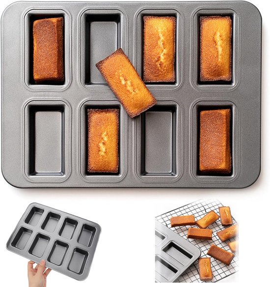 Vierkant & rechthoekig bakvormen koop je bij Happy Baking