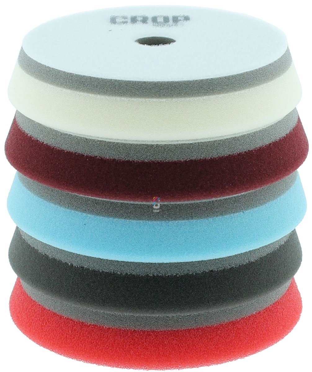CROP Interface Polijstschijven Set 75mm - Car Detailing Essential Pack