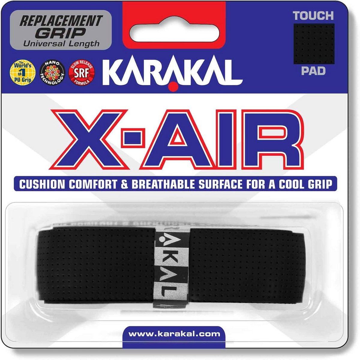 X-Air vervangingshandgreep - zwart