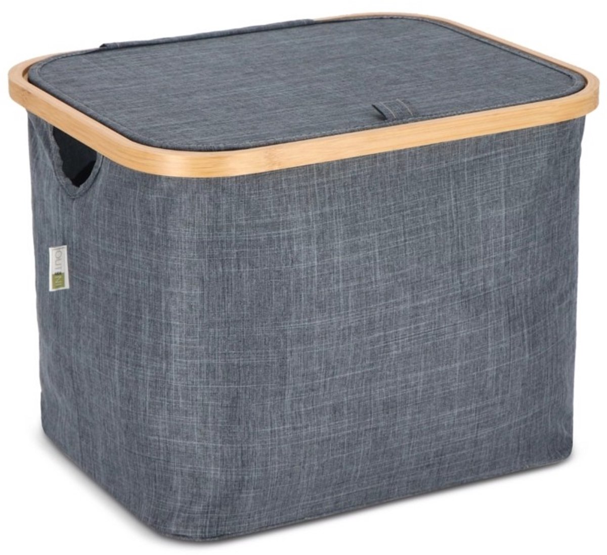 Inside out vouwmand, wasmand, opbergmand 40,5 x 33 x 30cm, Sogne blauw