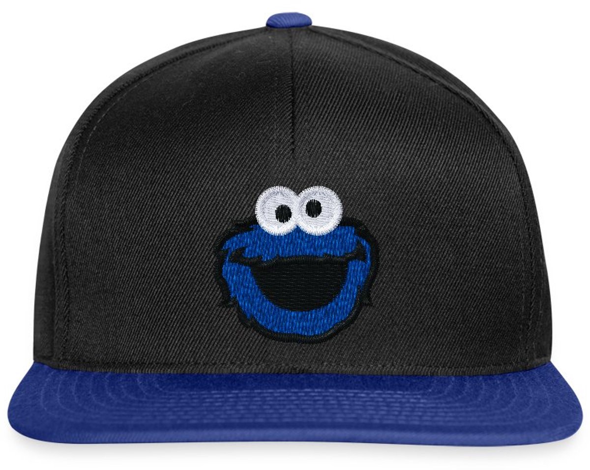 Sesamstraat Koekiemonster Borduurwerk Snapback cap