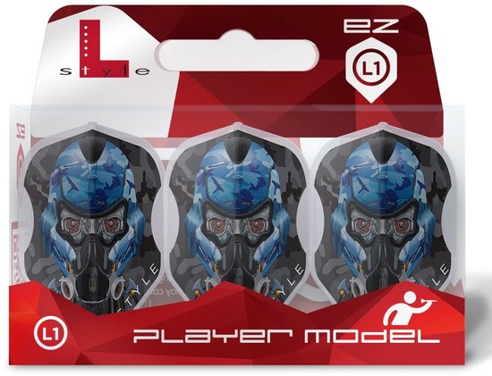 L-Style EZ L1 Berry van Peer V4 Type A - Dart Flights van L-Style — afbeelding 3