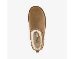 Ugg - Laarzen Cognac Ugg Classic Micro Enkellaarzen Cognac 1173891