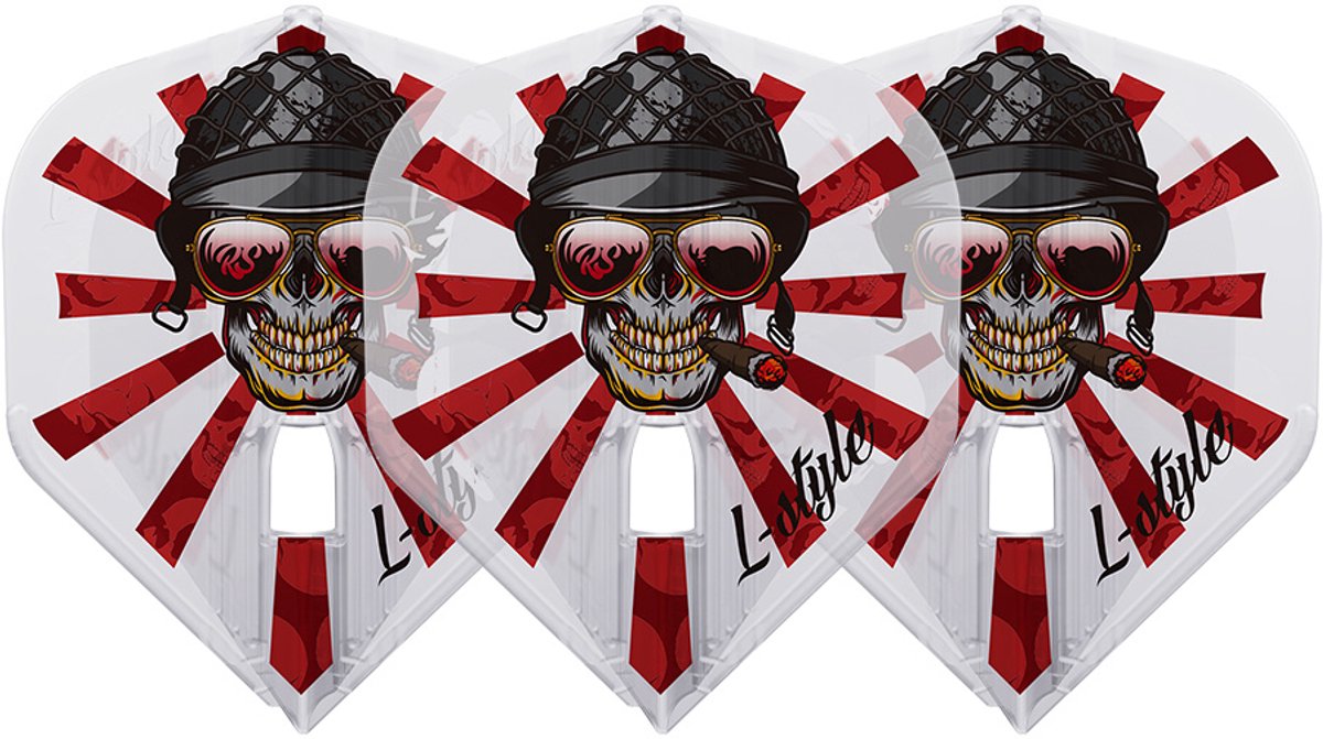 L-Style Kami L1 Robert Marijanovic V2 Type B Clear White - Dart Flights