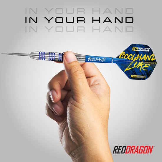 Red Dragon Luke Humphries Coolhand Champion Series 80% Dartshopper Exclusives - Dartpijlen van Red Dragon — afbeelding 4