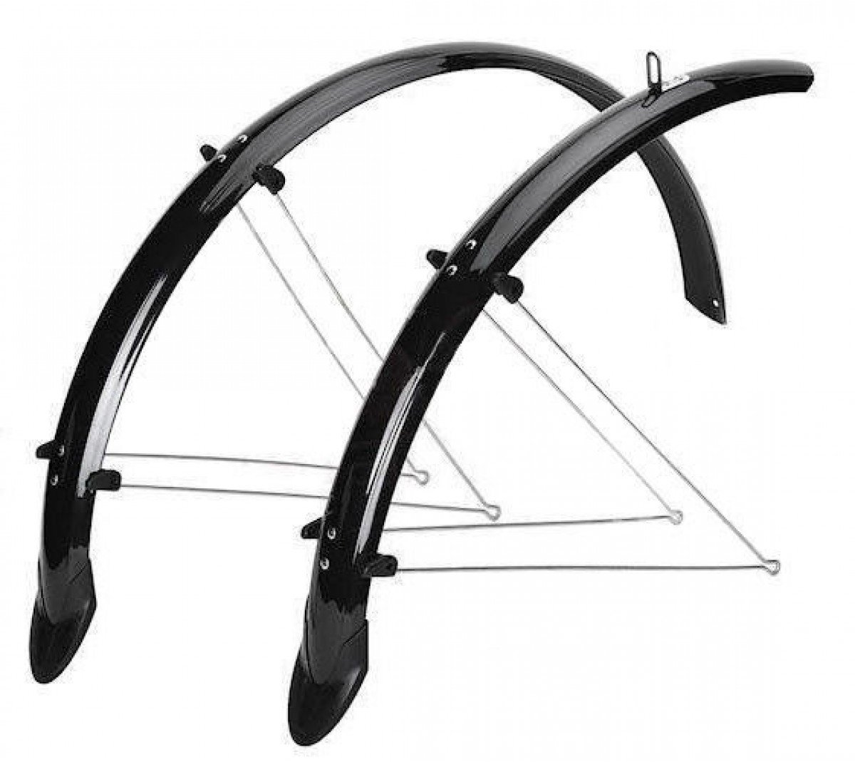 ORION Fietsspatborden 28'' 36mm Zwart - Set