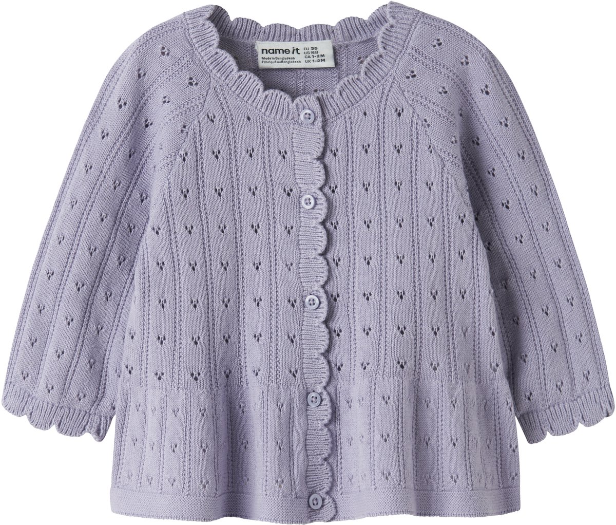 NAME IT - NBFOXENIA LS KNIT CARD - Baby - Cardigans