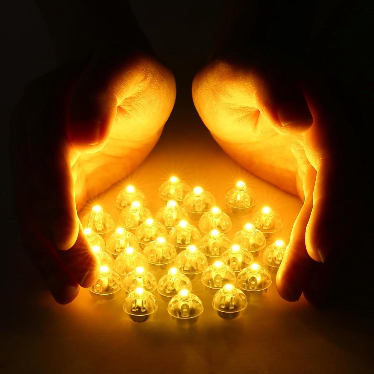 CSGoods - LED Ballonnen Lichten Warm Wit voor feestdecoratie en verlichting - 30 stuks