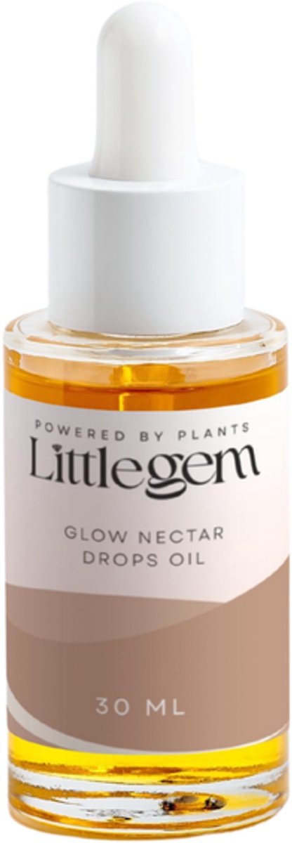 Natuurlijke voedende gezichtsolie, Glow nectar drops - 100% natuurlijk met 11 bio-oliën & extracten