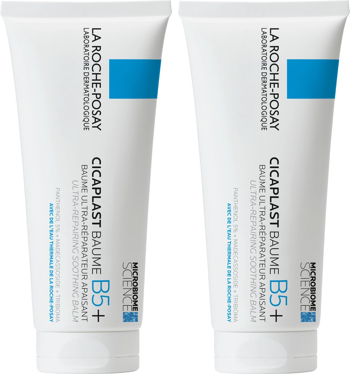 La Roche-Posay Cicaplast B5+ Balsem - Voor een gevoelige huid - Tribioma, Vitamine B5 en Madecassoside - Voordeel bundel 2x 100ml