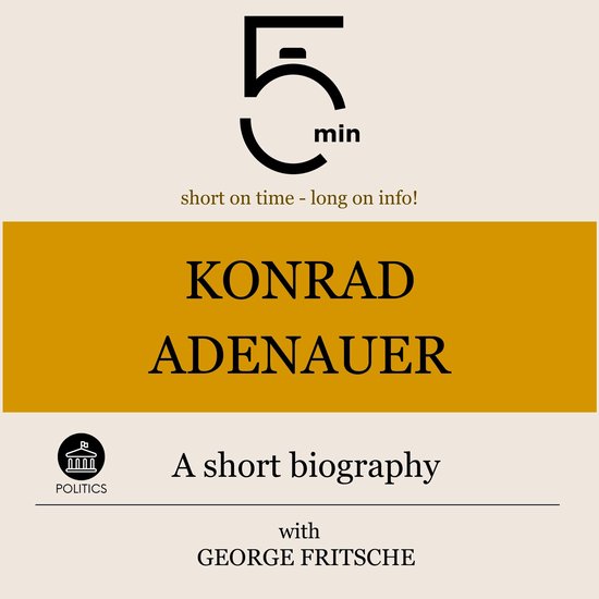 Konrad Adenauer: A short biography - cover